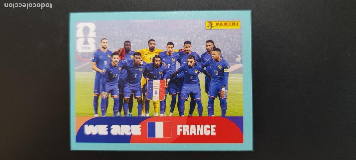 Cromos de F&uacute;tbol: FIFA WORLD CUP 2026 STICKER ALINEACION FRANCIA # FRA13 PANINI