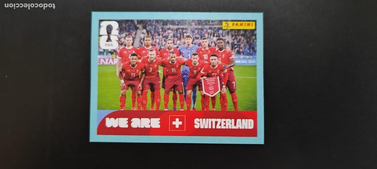 Cromos de F&uacute;tbol: FIFA WORLD CUP 2026 STICKER ALINEACION SUIZA # SUI13 PANINI