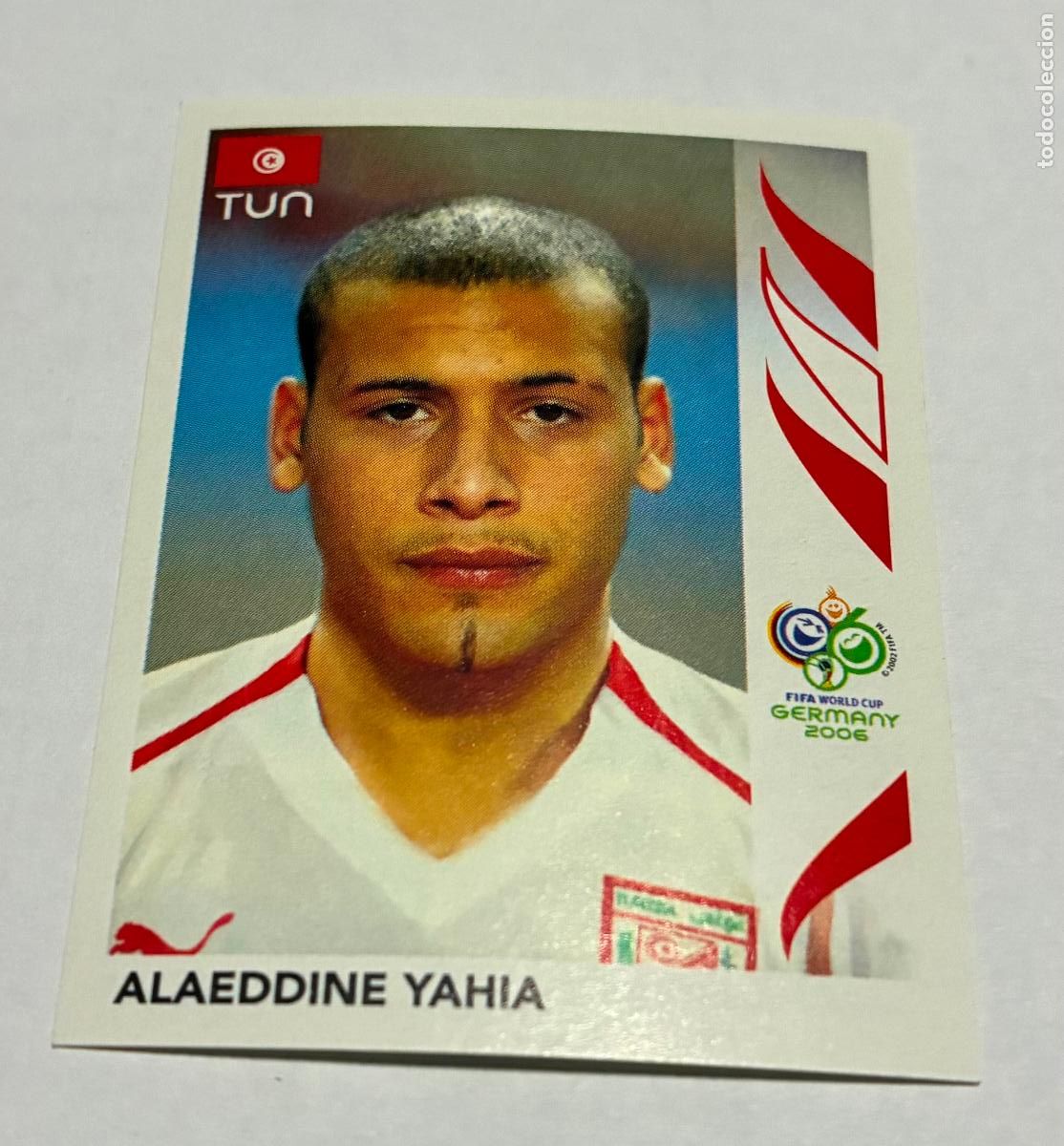 Cromos de F&uacute;tbol: CROMO FUTBOL MUNDIAL ALEMANIA 2006, PANINI, Numero 576, ALAEDDINE YAHIA