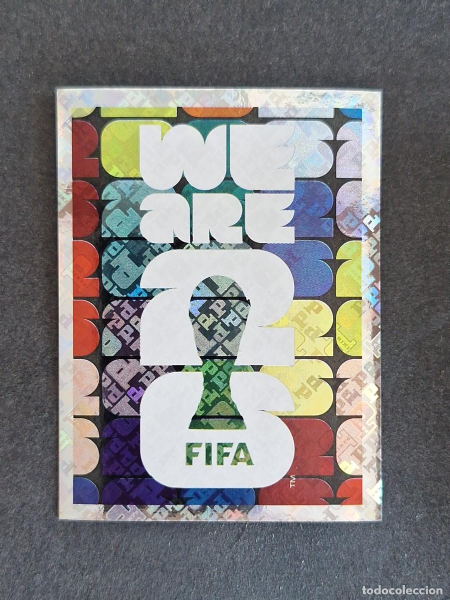 Cromos de F&uacute;tbol: L2 CARTEL ESLOGAN OFICIAL 04 PANINI MUNDIAL FIFA WORLD CUP 2026 PANINI NUNCA PEGADO SIN PEGAR