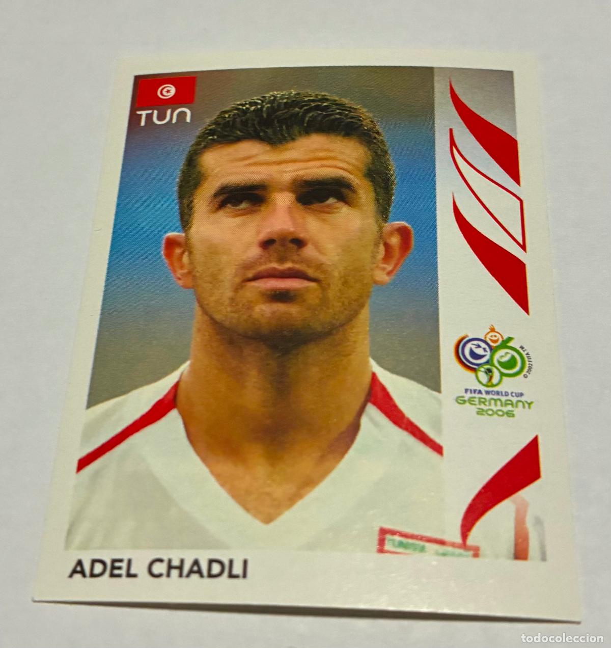 Cromos de F&uacute;tbol: CROMO FUTBOL MUNDIAL 2006 ALEMANIA, Numero 579, ADEL CHADLI, Tunez