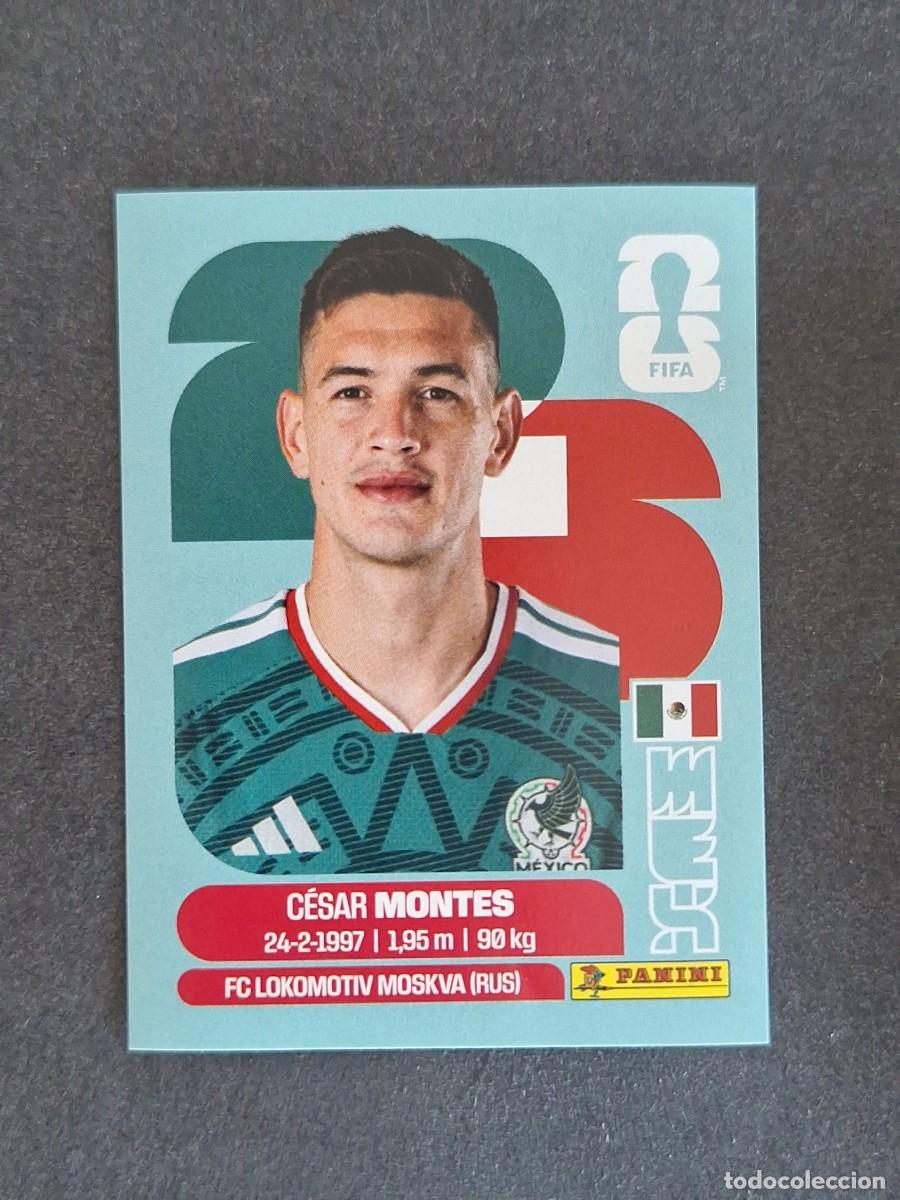 Cromos de F&uacute;tbol: L2 MONTES SELECCION MEXICO 05 PANINI MUNDIAL FIFA WORLD CUP 2026 PANINI NUNCA PEGADO SIN PEGAR