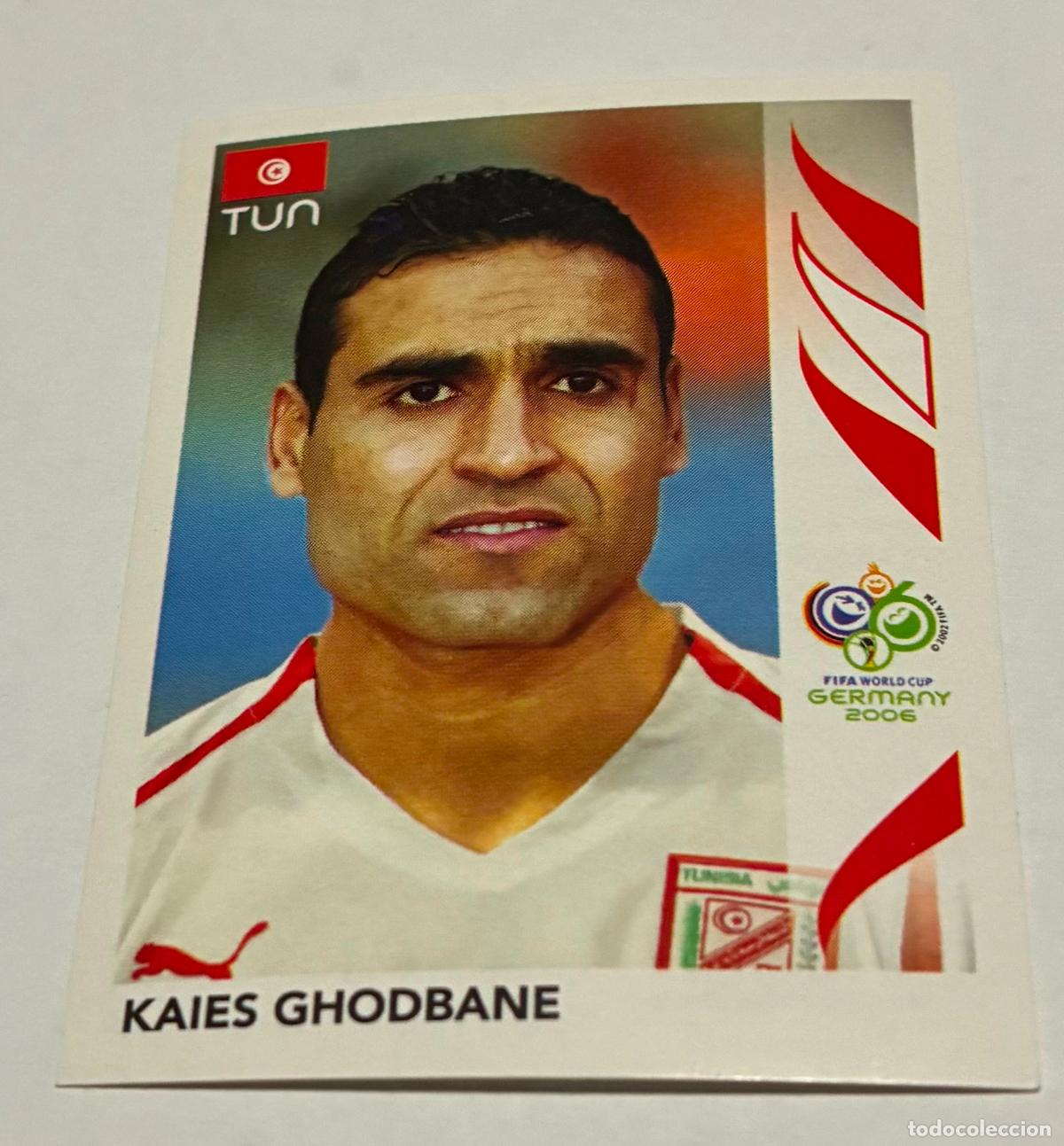 Cromos de F&uacute;tbol: CROMO FUTBOL MUNDIAL 2006 ALEMANIA, PANINI, Numero 580, KAIES GHODBANE, Tunez