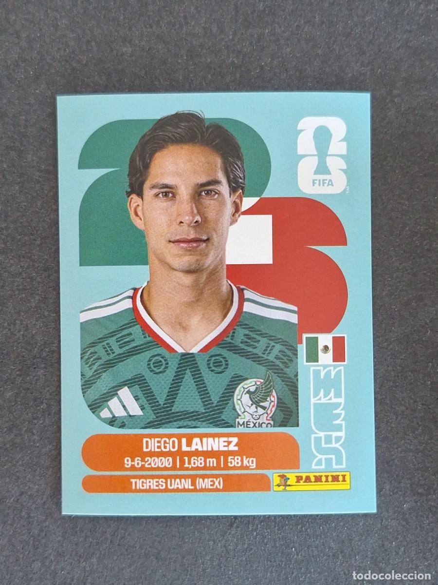 Cromos de F&uacute;tbol: L2 LAINEZ SELECCION MEXICO 08 PANINI MUNDIAL FIFA WORLD CUP 2026 PANINI NUNCA PEGADO SIN PEGAR
