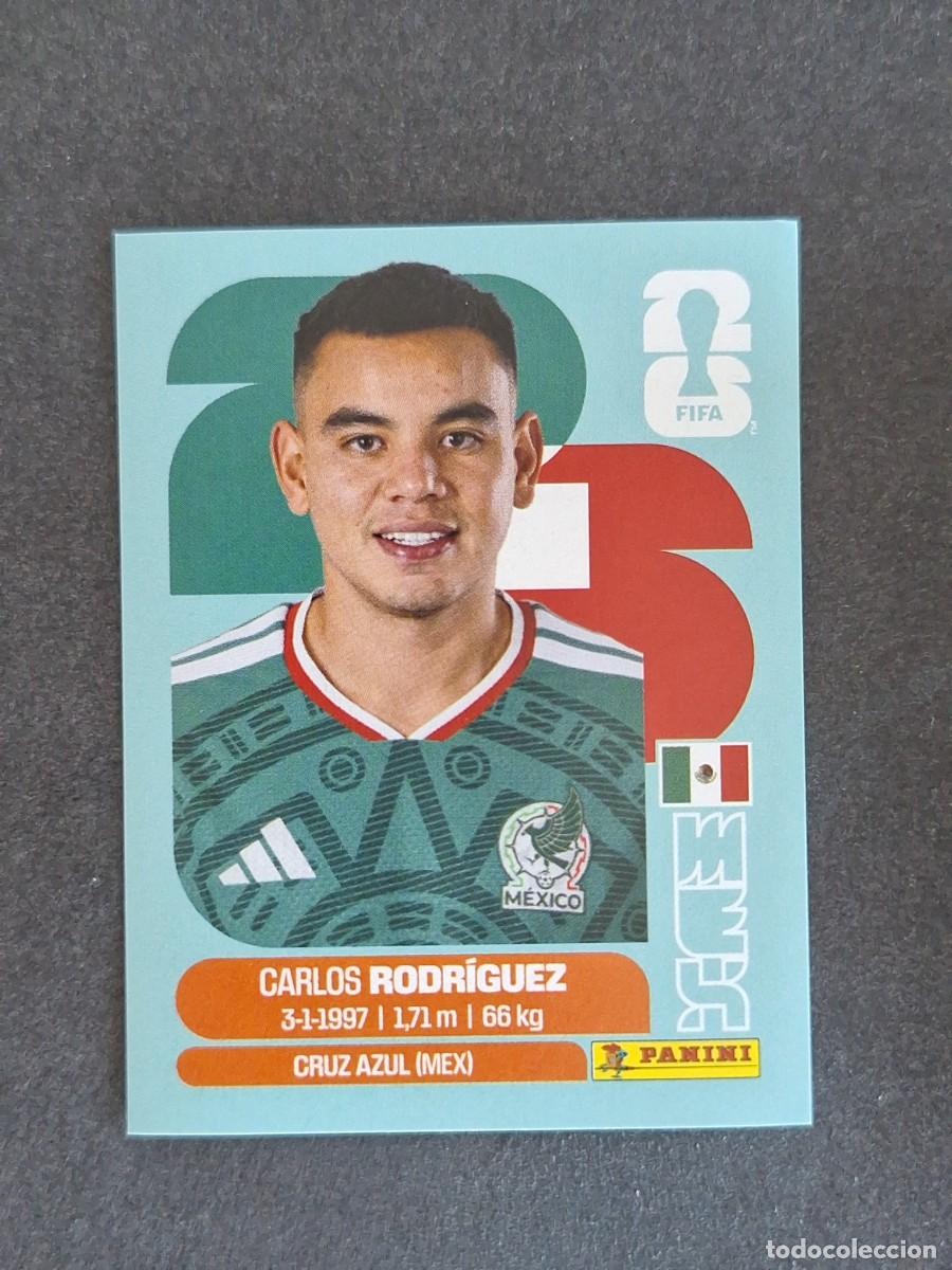 Cromos de F&uacute;tbol: L2 RODRIGUEZ SELECCION MEXICO 09 PANINI MUNDIAL FIFA WORLD CUP 2026 PANINI NUNCA PEGADO SIN PEGAR