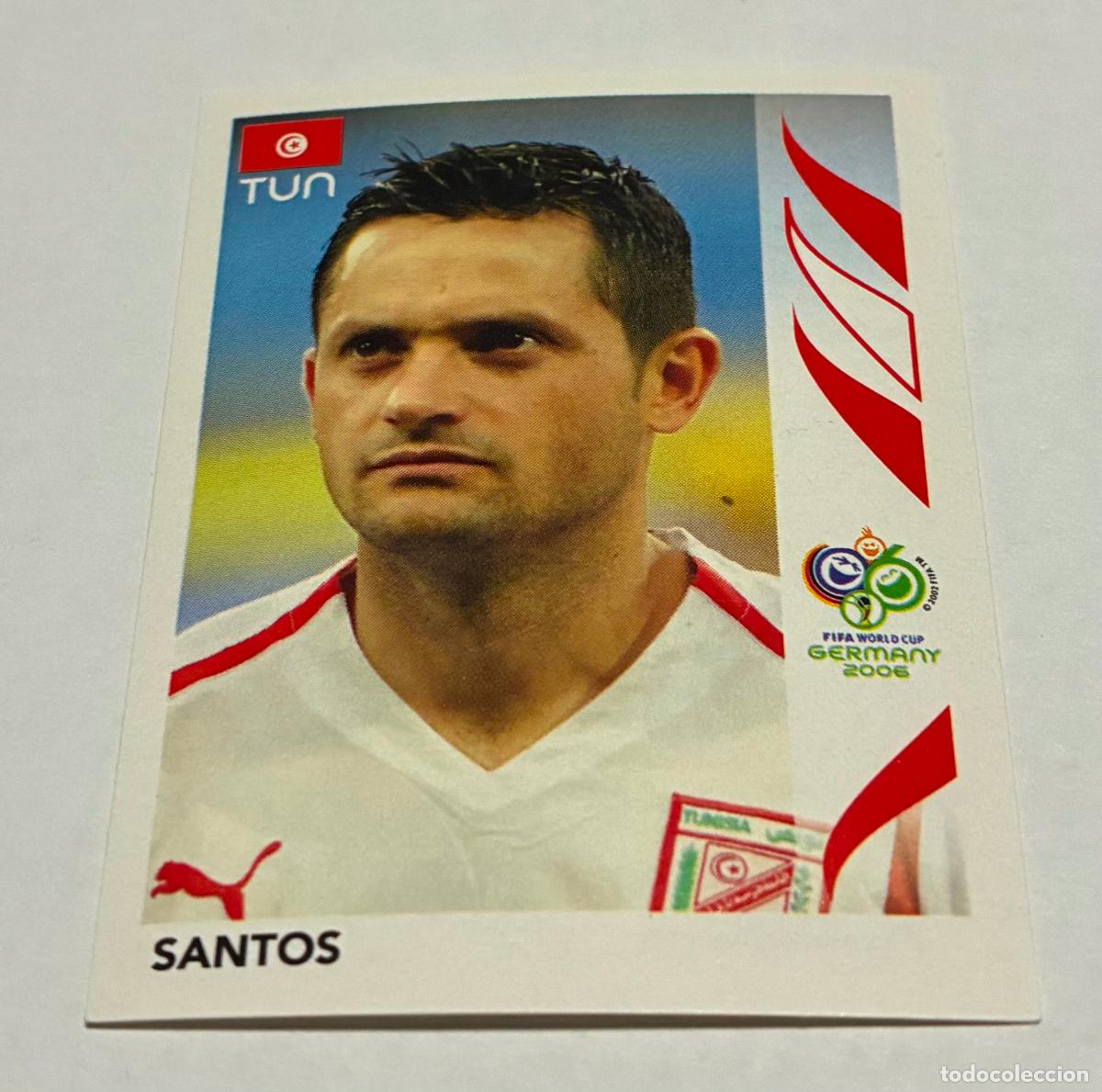 Football Stickers: CROMO FUTBOL MUNDIAL 2006, ALEMANIA, Numero 586, SANTOS, Tunez