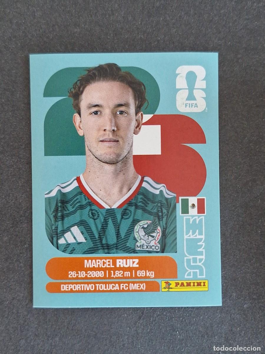 Cromos de F&uacute;tbol: L2 RUIZ SELECCION MEXICO 12 PANINI MUNDIAL FIFA WORLD CUP 2026 PANINI NUNCA PEGADO SIN PEGAR