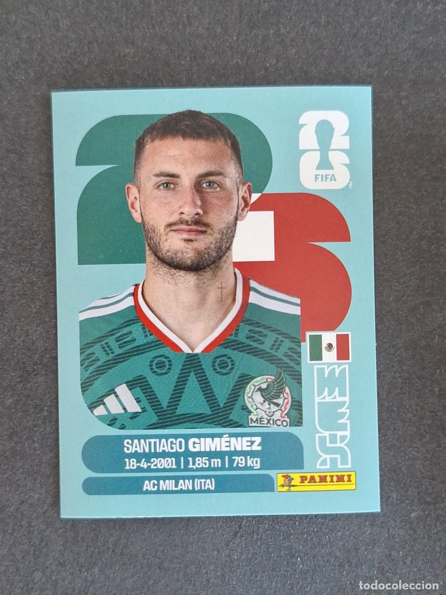 Cromos de F&uacute;tbol: L2 GIMENEZ SELECCION MEXICO 16 PANINI MUNDIAL FIFA WORLD CUP 2026 PANINI NUNCA PEGADO SIN PEGAR