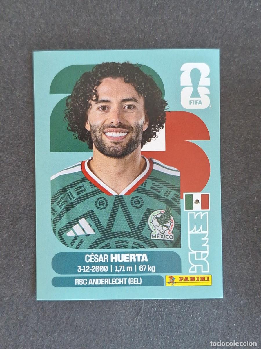 Cromos de F&uacute;tbol: L2 HUERTA SELECCION MEXICO 20 PANINI MUNDIAL FIFA WORLD CUP 2026 PANINI NUNCA PEGADO SIN PEGAR
