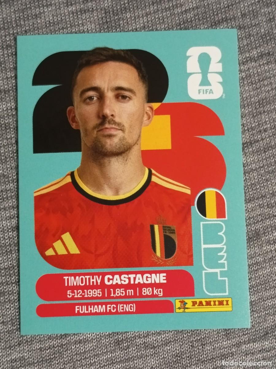 Cromos de F&uacute;tbol: CASTAGNE BEL 4 STICKER MUNDIAL 2026 PANINI FIFA WORLD CUP NUEVO