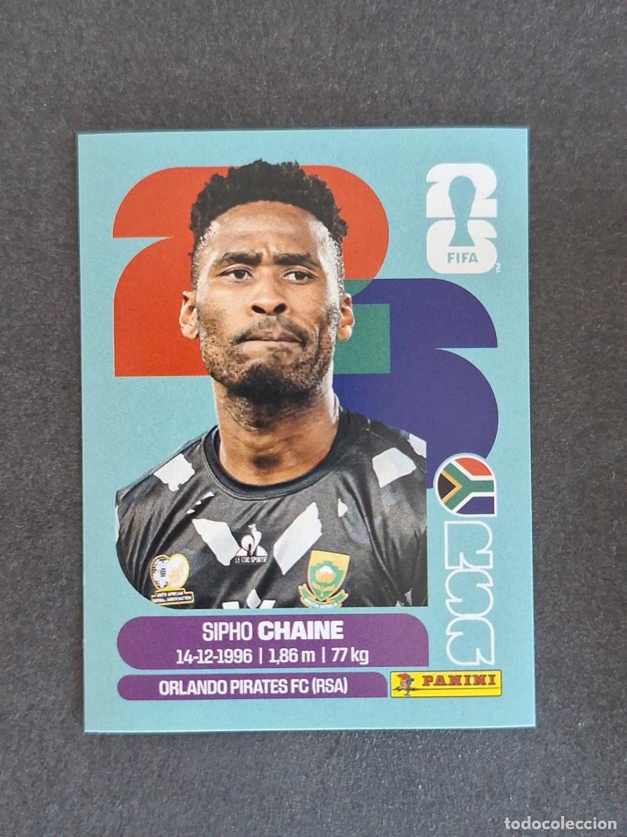 Cromos de F&uacute;tbol: L2 CHAINE SELECCION SUDAFRICA 03 PANINI MUNDIAL FIFA WORLD CUP 2026 PANINI NUNCA PEGADO SIN PEGAR