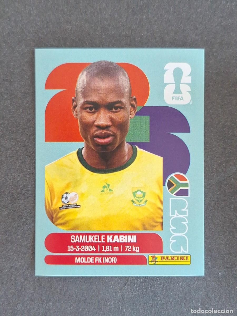 Cromos de F&uacute;tbol: L2 KABINI SELECCION SUDAFRICA 05 PANINI MUNDIAL FIFA WORLD CUP 2026 PANINI NUNCA PEGADO SIN PEGAR