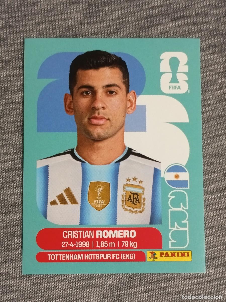 Cromos de F&uacute;tbol: ROMERO ARG 4 STICKER MUNDIAL 2026 PANINI FIFA WORLD CUP NUEVO