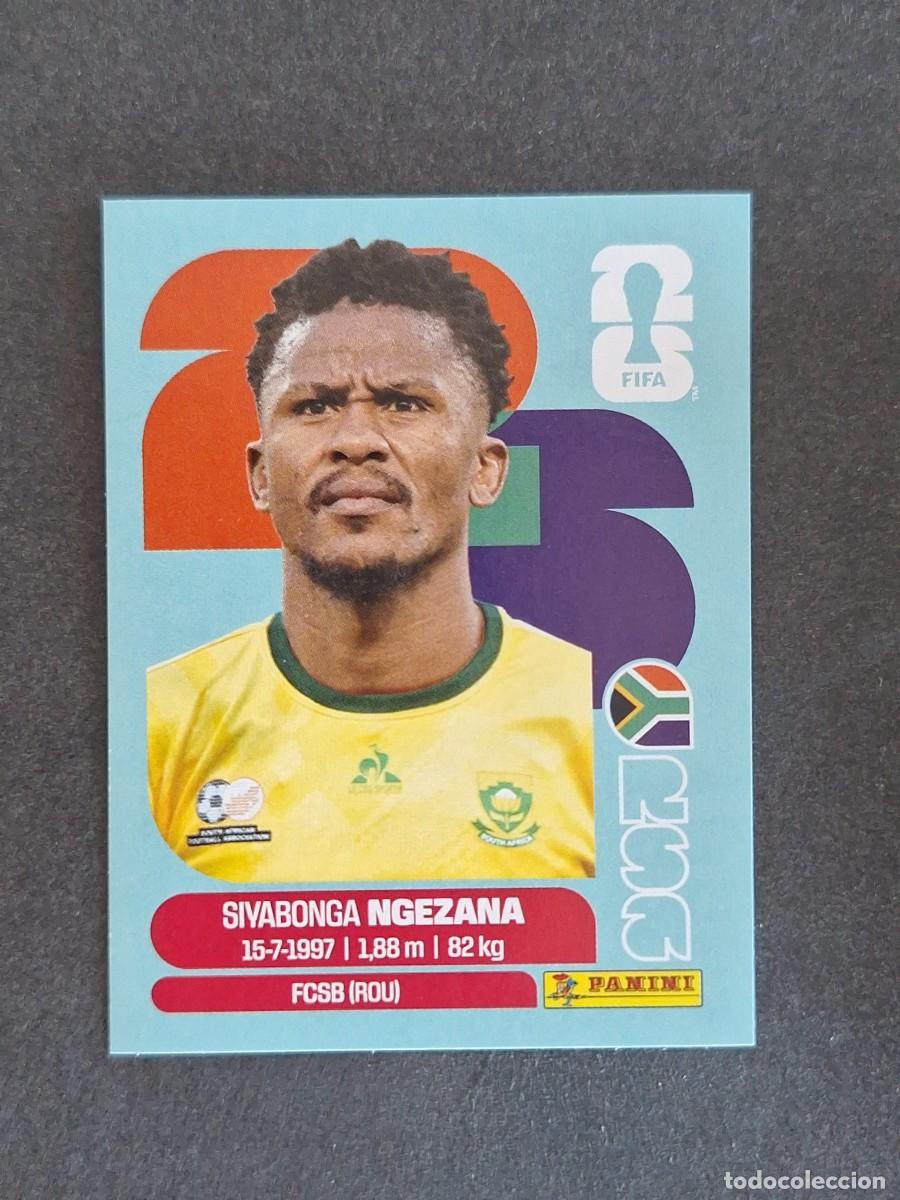 Cromos de F&uacute;tbol: L2 NGEZANA SELECCION SUDAFRICA 08 PANINI MUNDIAL FIFA WORLD CUP 2026 PANINI NUNCA PEGADO SIN PEGAR