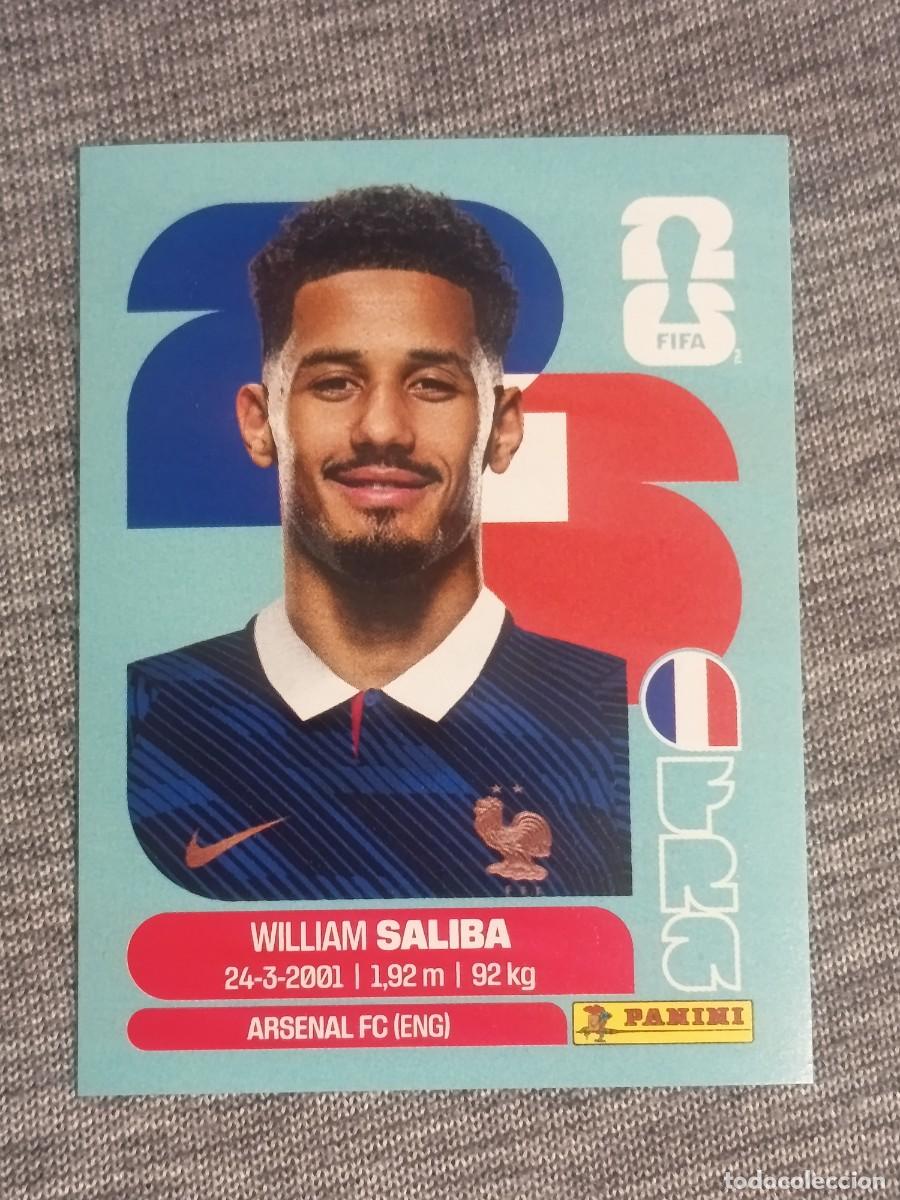 Cromos de F&uacute;tbol: SALIBA FRA 4 STICKER MUNDIAL 2026 PANINI FIFA WORLD CUP NUEVO