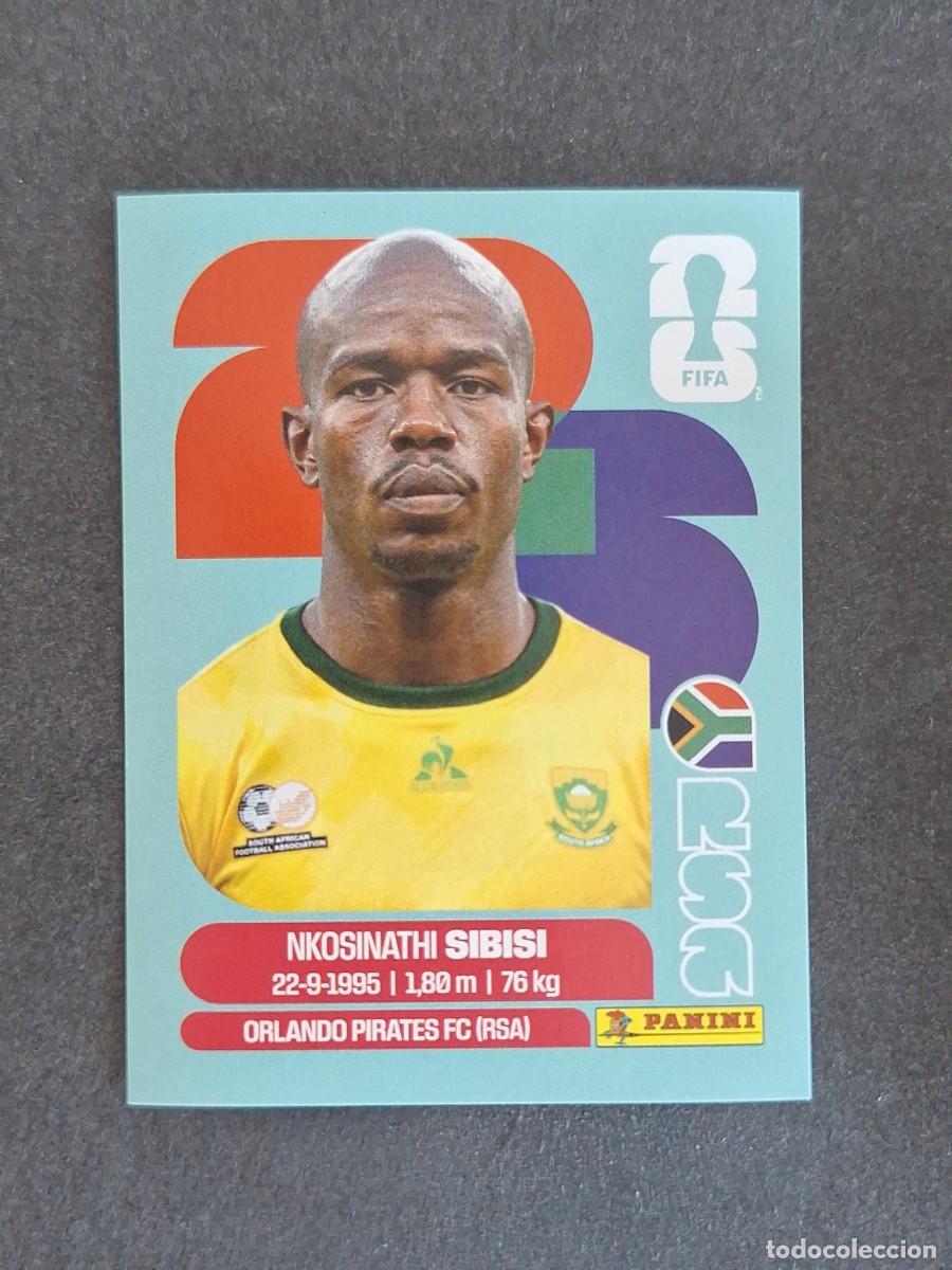 Cromos de F&uacute;tbol: L2 SIBISI SELECCION SUDAFRICA 10 PANINI MUNDIAL FIFA WORLD CUP 2026 PANINI NUNCA PEGADO SIN PEGAR