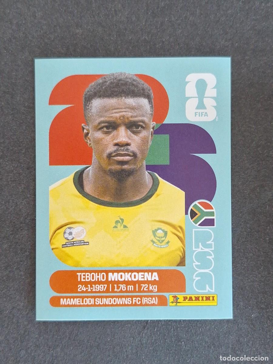 Cromos de F&uacute;tbol: L2 MOKOENA SELECCION SUDAFRICA 11 PANINI MUNDIAL FIFA WORLD CUP 2026 PANINI NUNCA PEGADO SIN PEGAR