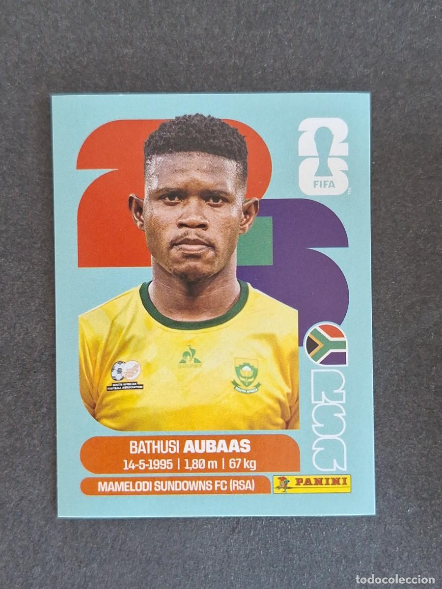 Cromos de F&uacute;tbol: L2 AUBAAS SELECCION SUDAFRICA 14 PANINI MUNDIAL FIFA WORLD CUP 2026 PANINI NUNCA PEGADO SIN PEGAR