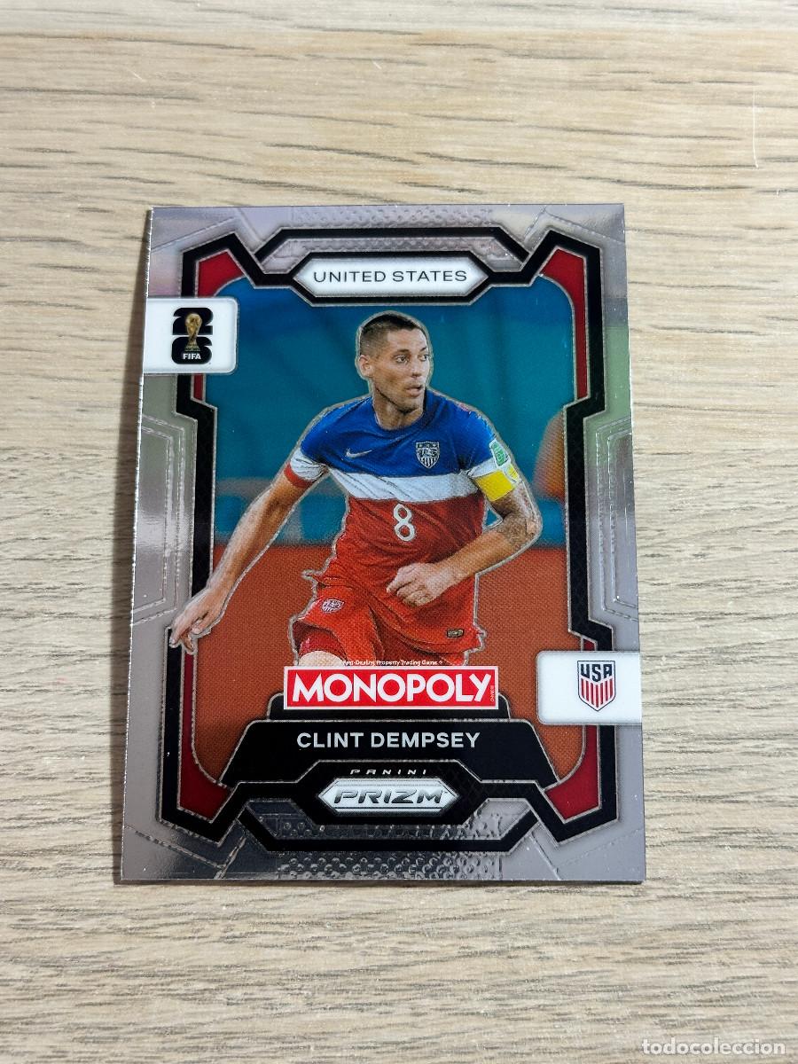 Cromos de F&uacute;tbol: CLINT DEMPSEY 51 USA WORLD CUP 2026 PANINI PRIZM MONOPOLY
