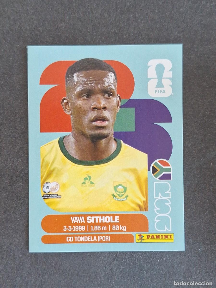 Cromos de F&uacute;tbol: L2 SITHOLE SELECCION SUDAFRICA 15 PANINI MUNDIAL FIFA WORLD CUP 2026 PANINI NUNCA PEGADO SIN PEGAR