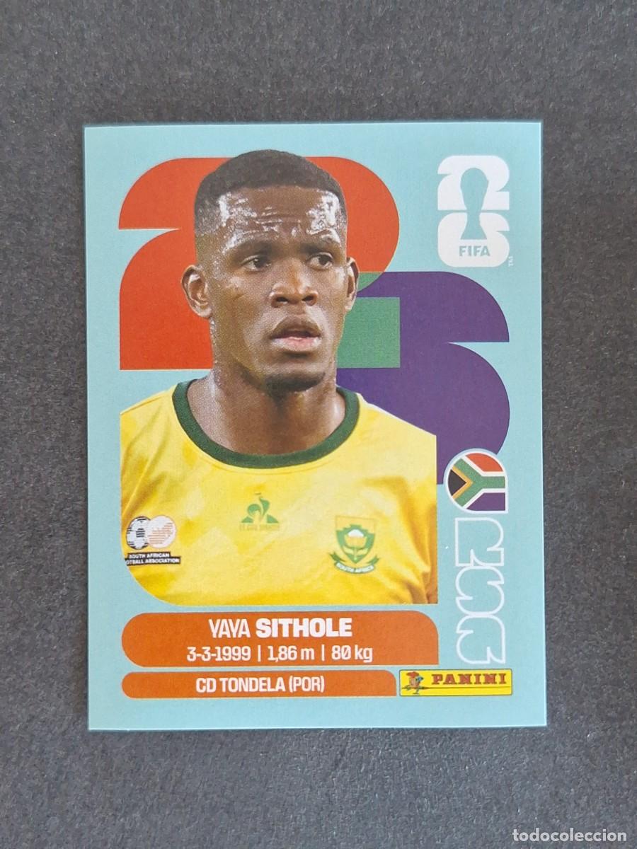 Cromos de F&uacute;tbol: L2 SITHOLE SELECCION SUDAFRICA 15 PANINI MUNDIAL FIFA WORLD CUP 2026 PANINI NUNCA PEGADO SIN PEGAR