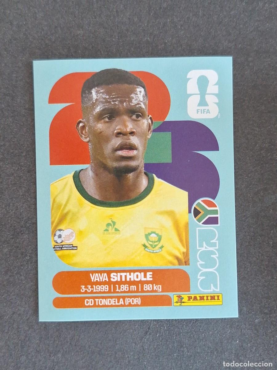 Cromos de F&uacute;tbol: L2 SITHOLE SELECCION SUDAFRICA 15 PANINI MUNDIAL FIFA WORLD CUP 2026 PANINI NUNCA PEGADO SIN PEGAR