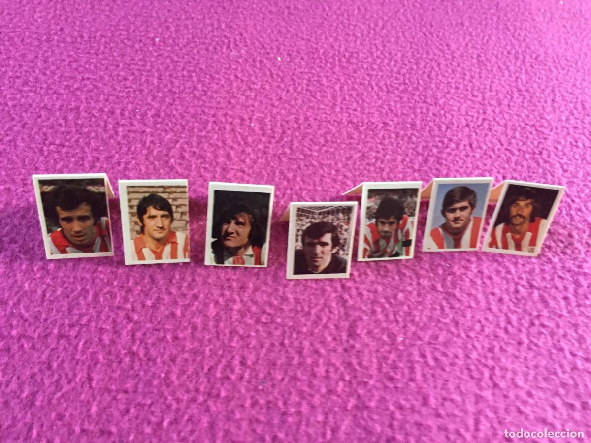 Cromos de F&uacute;tbol: Athletic Club de Bilbao 1976 PHOSKITOS - 7 cromos pl&aacute;stico IRIBAR -CHURRUCA -ROJO I y II ...