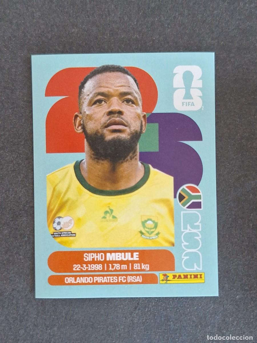 Cromos de F&uacute;tbol: L2 MBULE SELECCION SUDAFRICA 16 PANINI MUNDIAL FIFA WORLD CUP 2026 PANINI NUNCA PEGADO SIN PEGAR