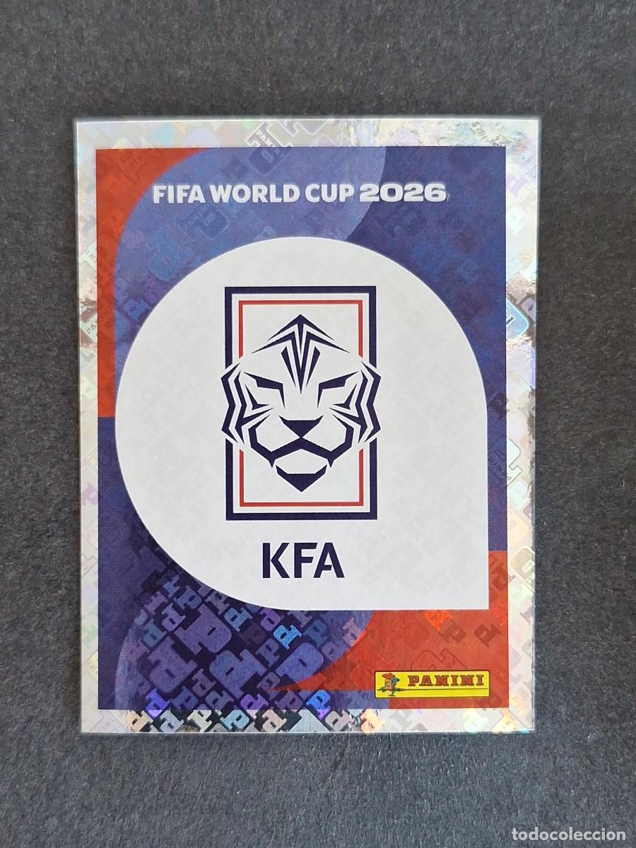Cromos de F&uacute;tbol: L2 ESCUDO SELECCION KOREA DEL SUR 01 PANINI MUNDIAL FIFA WORLD CUP 2026 PANINI NUNCA PEGADO