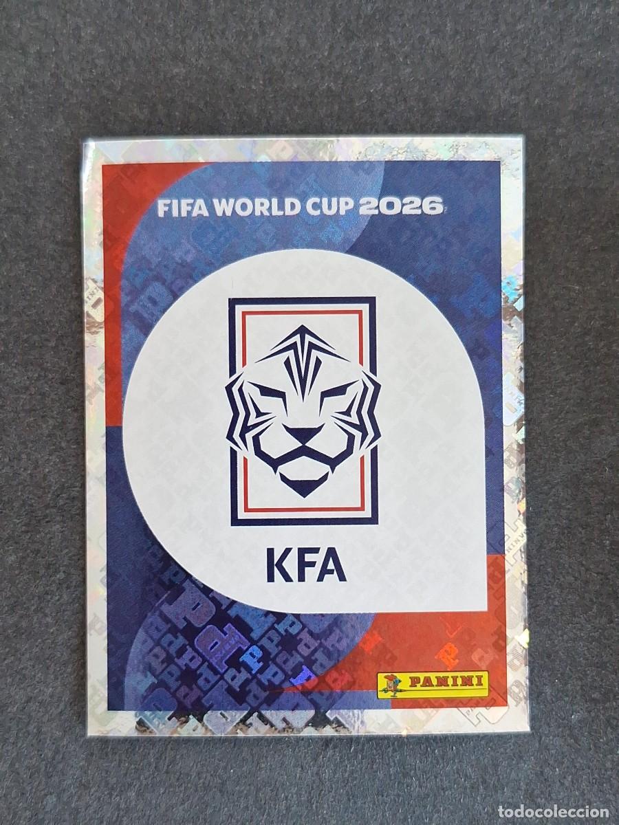 Cromos de F&uacute;tbol: L2 ESCUDO SELECCION KOREA DEL SUR 01 PANINI MUNDIAL FIFA WORLD CUP 2026 PANINI NUNCA PEGADO