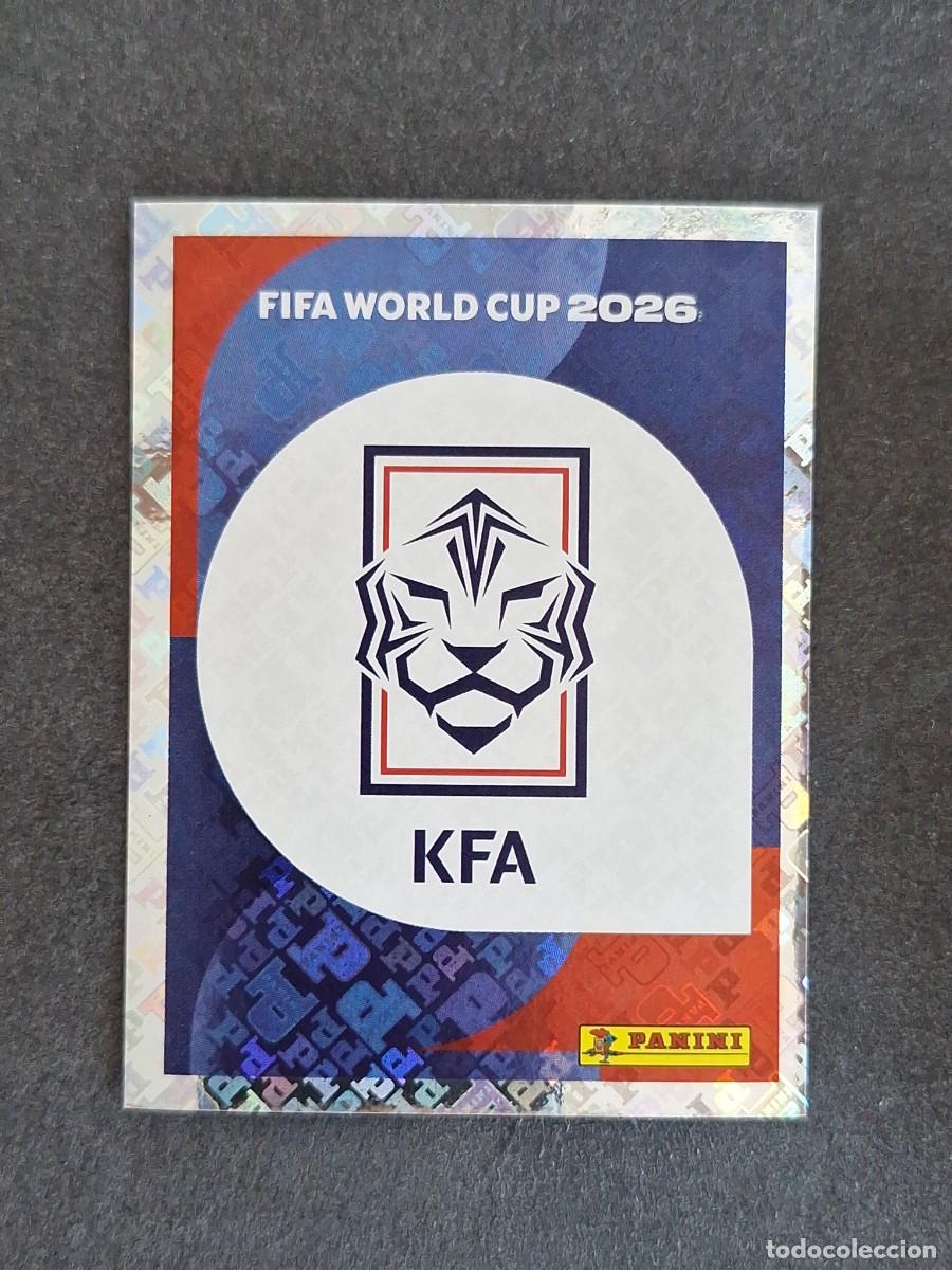 Cromos de F&uacute;tbol: L2 ESCUDO SELECCION KOREA DEL SUR 01 PANINI MUNDIAL FIFA WORLD CUP 2026 PANINI NUNCA PEGADO