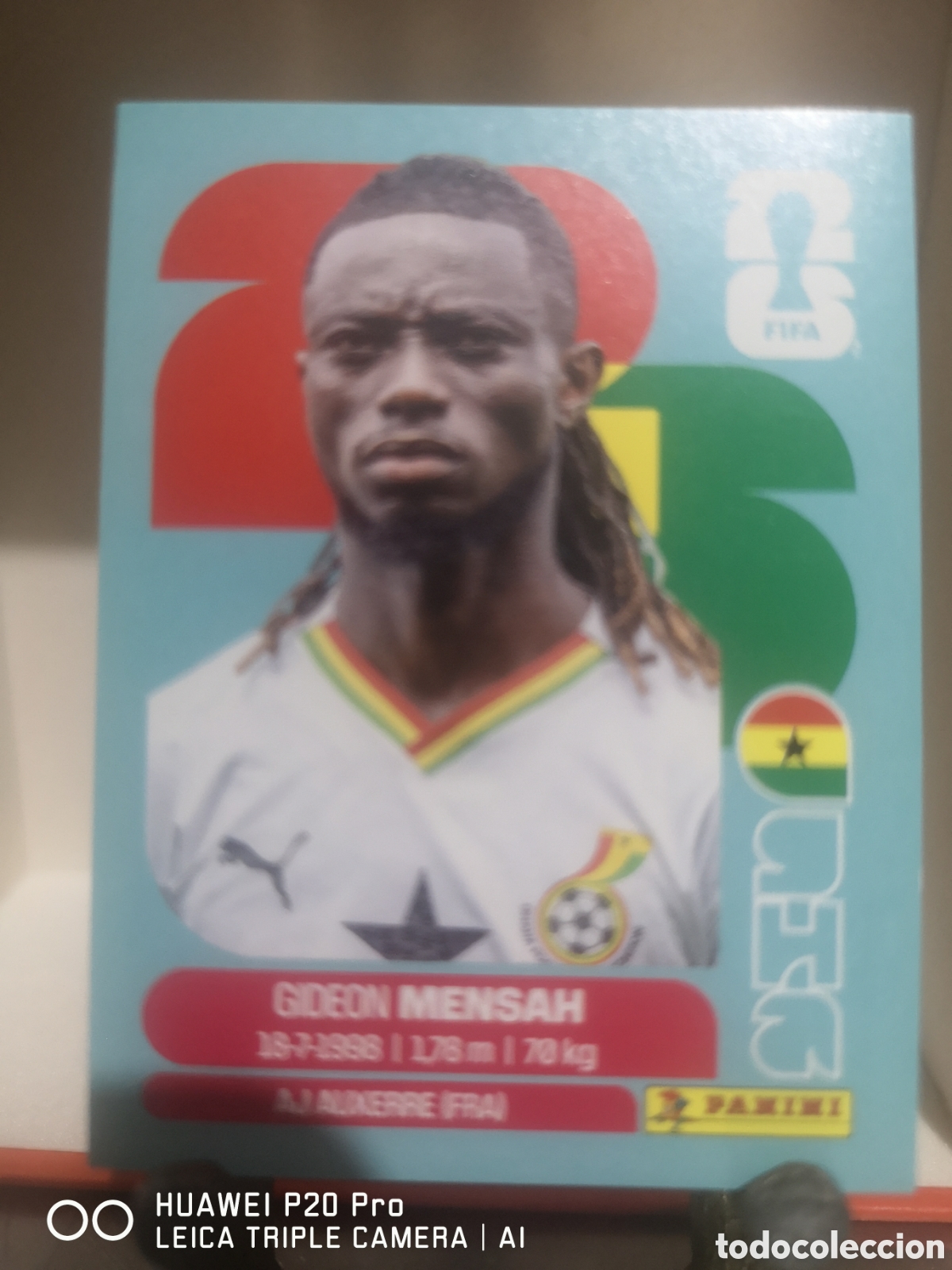 Cromos de F&uacute;tbol: FIFA WORLD CUP MUNDIAL 2026 MENSAH - GHA 7