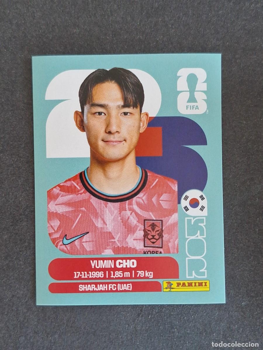 Cromos de F&uacute;tbol: L2 YUMIN CHO SELECCION KOREA DEL SUR 05 PANINI MUNDIAL FIFA WORLD CUP 2026 PANINI NUNCA PEGADO