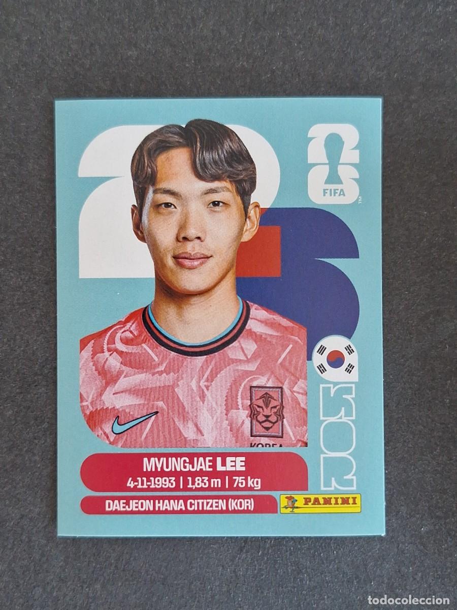 Cromos de F&uacute;tbol: L2 MYUNGJAE LEE SELECCION KOREA DEL SUR 09 PANINI MUNDIAL FIFA WORLD CUP 2026 PANINI NUNCA PEGADO