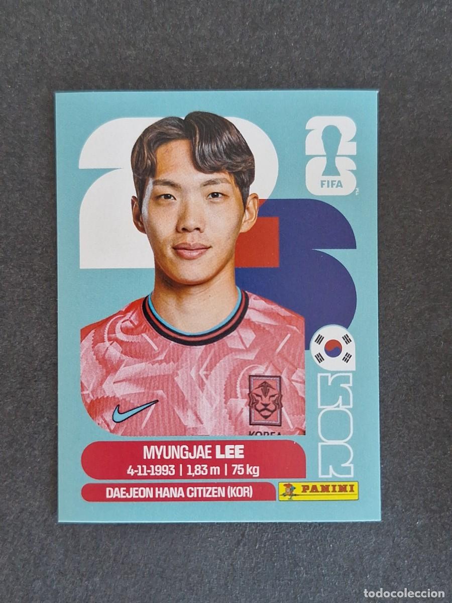 Cromos de F&uacute;tbol: L2 MYUNGJAE LEE SELECCION KOREA DEL SUR 09 PANINI MUNDIAL FIFA WORLD CUP 2026 PANINI NUNCA PEGADO