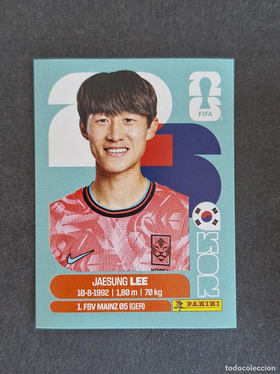 Cromos de F&uacute;tbol: L2 JAESUNG LEE SELECCION KOREA DEL SUR 10 PANINI MUNDIAL FIFA WORLD CUP 2026 PANINI NUNCA PEGADO