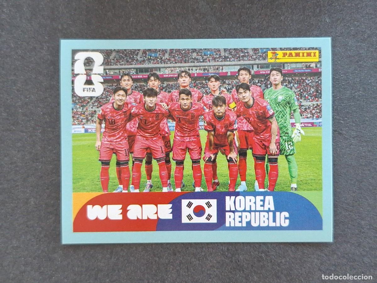 Cromos de F&uacute;tbol: L2 EQUIPO SELECCION KOREA DEL SUR 13 PANINI MUNDIAL FIFA WORLD CUP 2026 PANINI NUNCA PEGADO