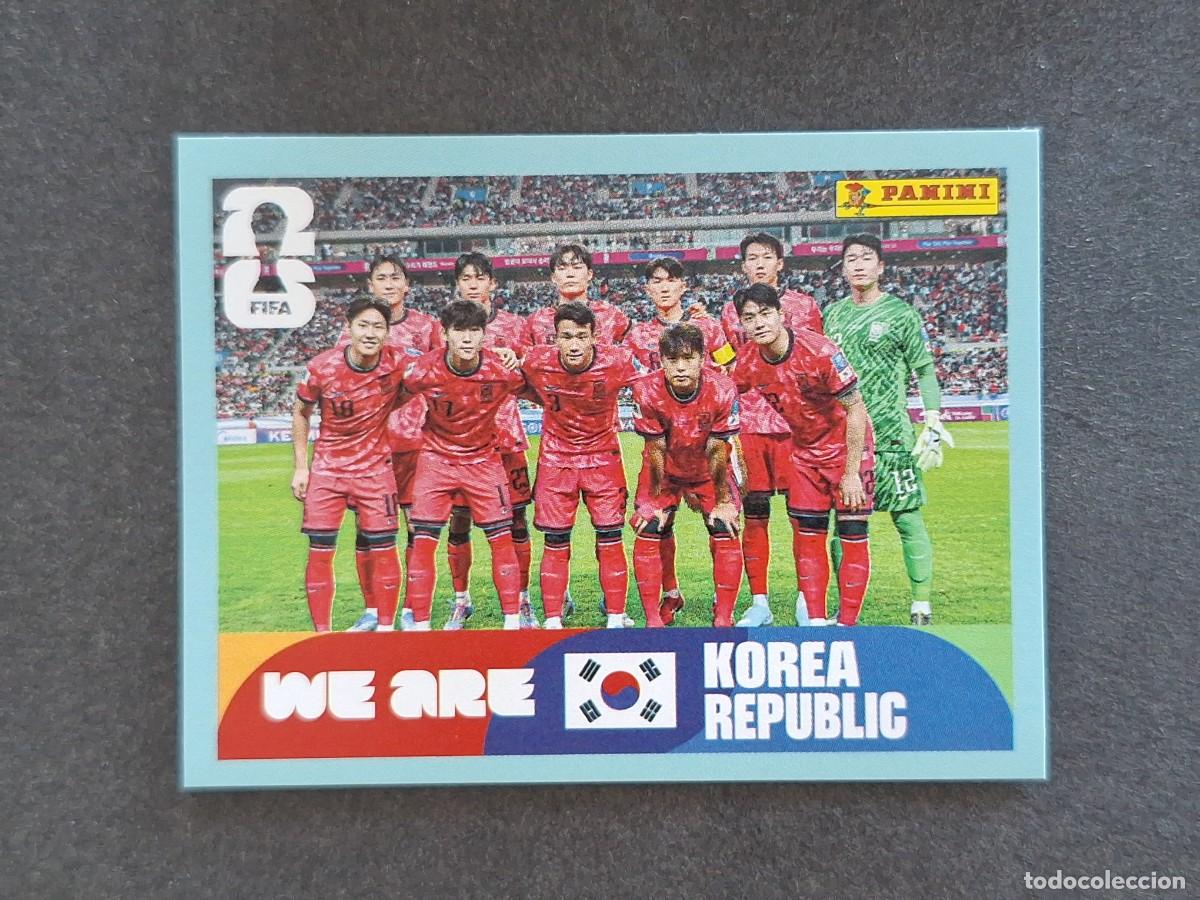 Cromos de F&uacute;tbol: L2 EQUIPO SELECCION KOREA DEL SUR 13 PANINI MUNDIAL FIFA WORLD CUP 2026 PANINI NUNCA PEGADO