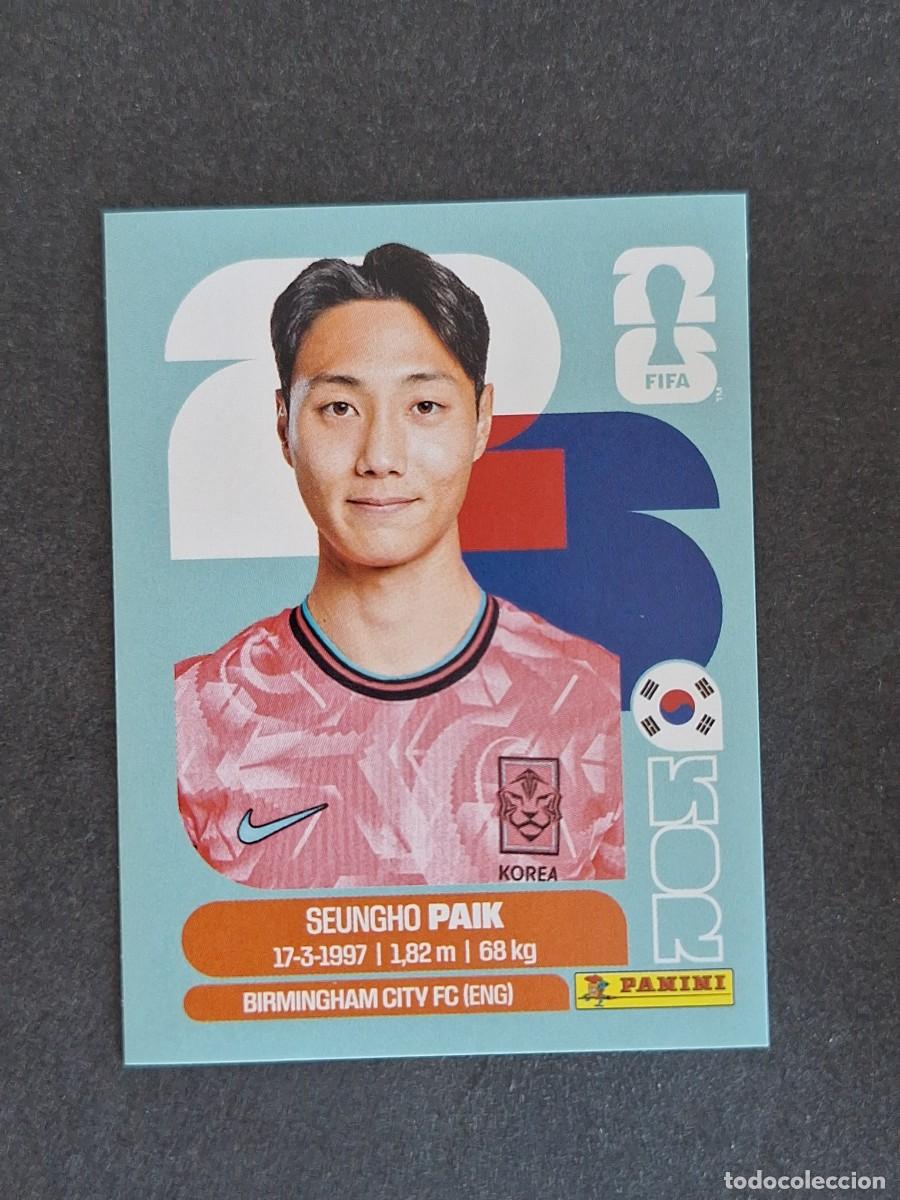Cromos de F&uacute;tbol: L2 PAIK SELECCION KOREA DEL SUR 14 PANINI MUNDIAL FIFA WORLD CUP 2026 PANINI NUNCA PEGADO