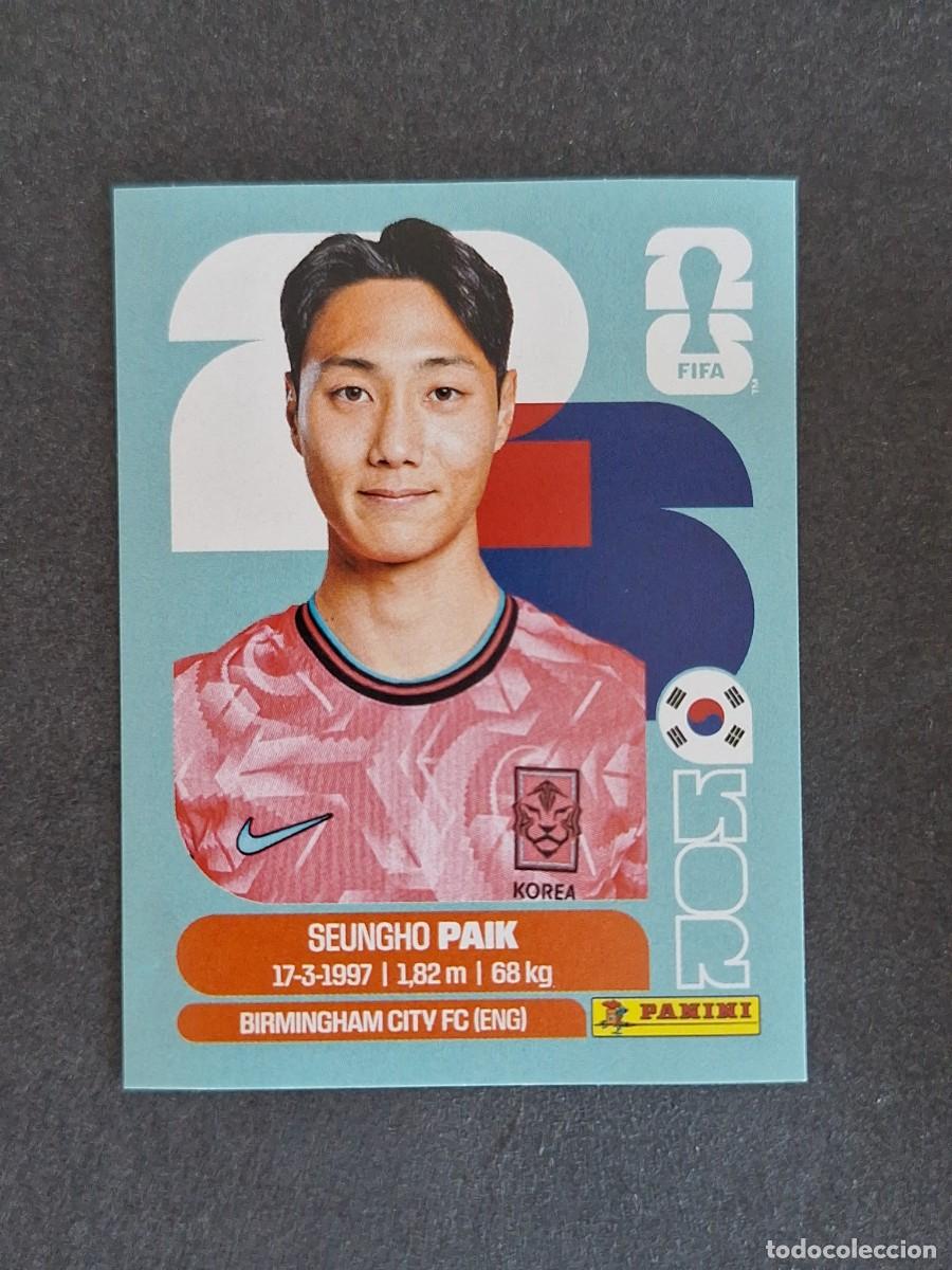 Cromos de F&uacute;tbol: L2 PAIK SELECCION KOREA DEL SUR 14 PANINI MUNDIAL FIFA WORLD CUP 2026 PANINI NUNCA PEGADO