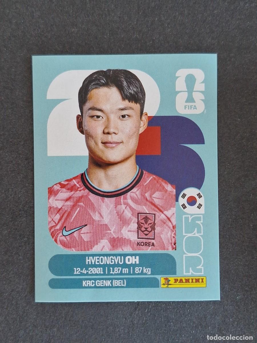 Cromos de F&uacute;tbol: L2 HYEONGYU OH SELECCION KOREA DEL SUR 20 PANINI MUNDIAL FIFA WORLD CUP 2026 PANINI NUNCA PEGADO
