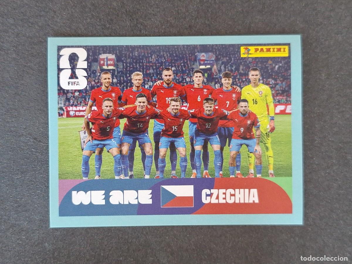 Cromos de F&uacute;tbol: L2 EQUIPO SELECCION REPUBLICA CHECA 13 PANINI MUNDIAL FIFA WORLD CUP 2026 PANINI NUNCA PEGADO