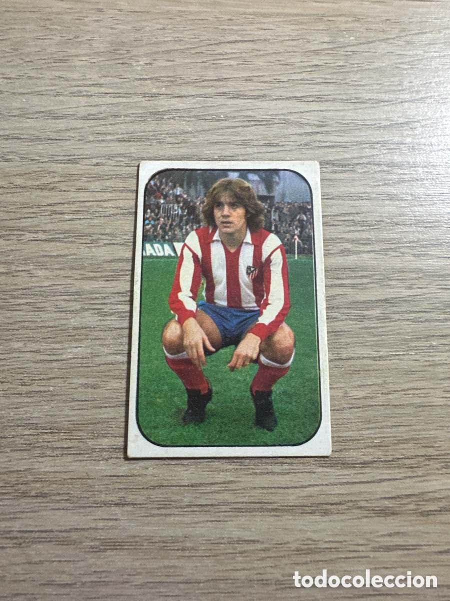 Cromos de Futebol: LEIVINHA ATLETICO DE MADRID LIGA 1976 1977 EDICIONES ESTE 76 77 NUNCA PEGADO SIN PEGAR