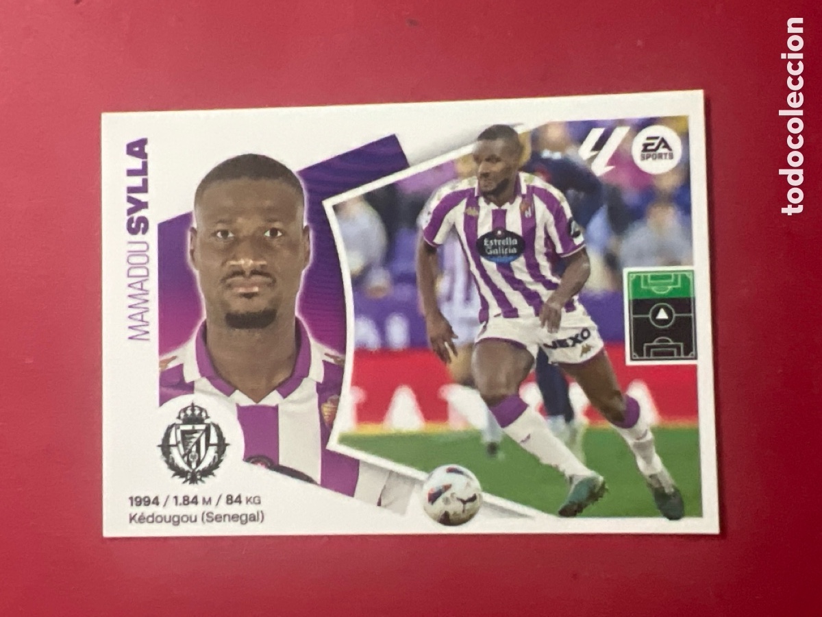 Cromos de Futebol: C5260. N&ordm; 19 SYLLA VALLADOLID LIGA ESTE 24 25 2024 2025 SIN PEGAR NUNCA PEGADO