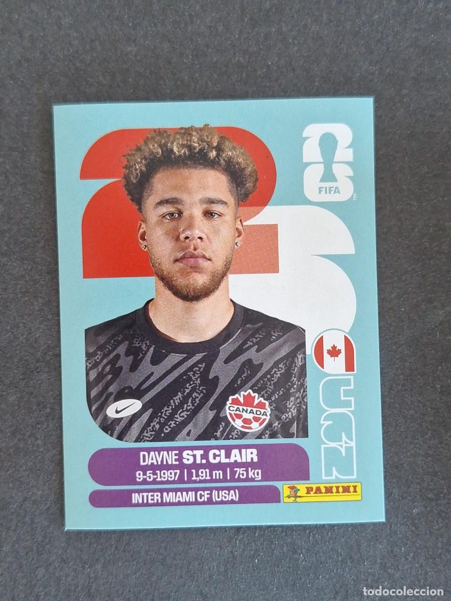 Cromos de Futebol: L2 ST. CLAIR SELECCION CANADA 02 PANINI MUNDIAL FIFA WORLD CUP 2026 PANINI NUNCA PEGADO