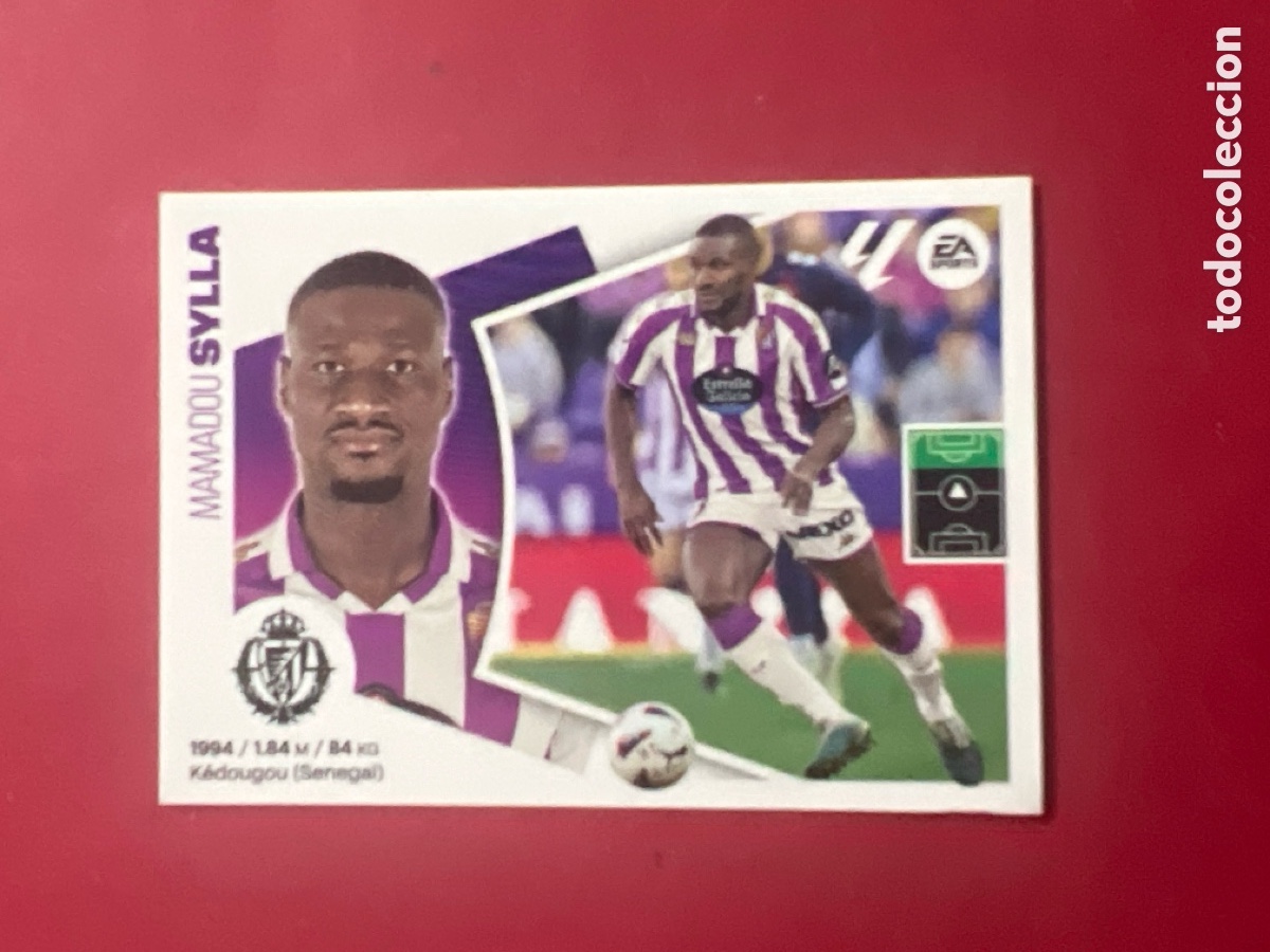 Cromos de Futebol: C5261. N&ordm; 19 SYLLA VALLADOLID LIGA ESTE 24 25 2024 2025 SIN PEGAR NUNCA PEGADO