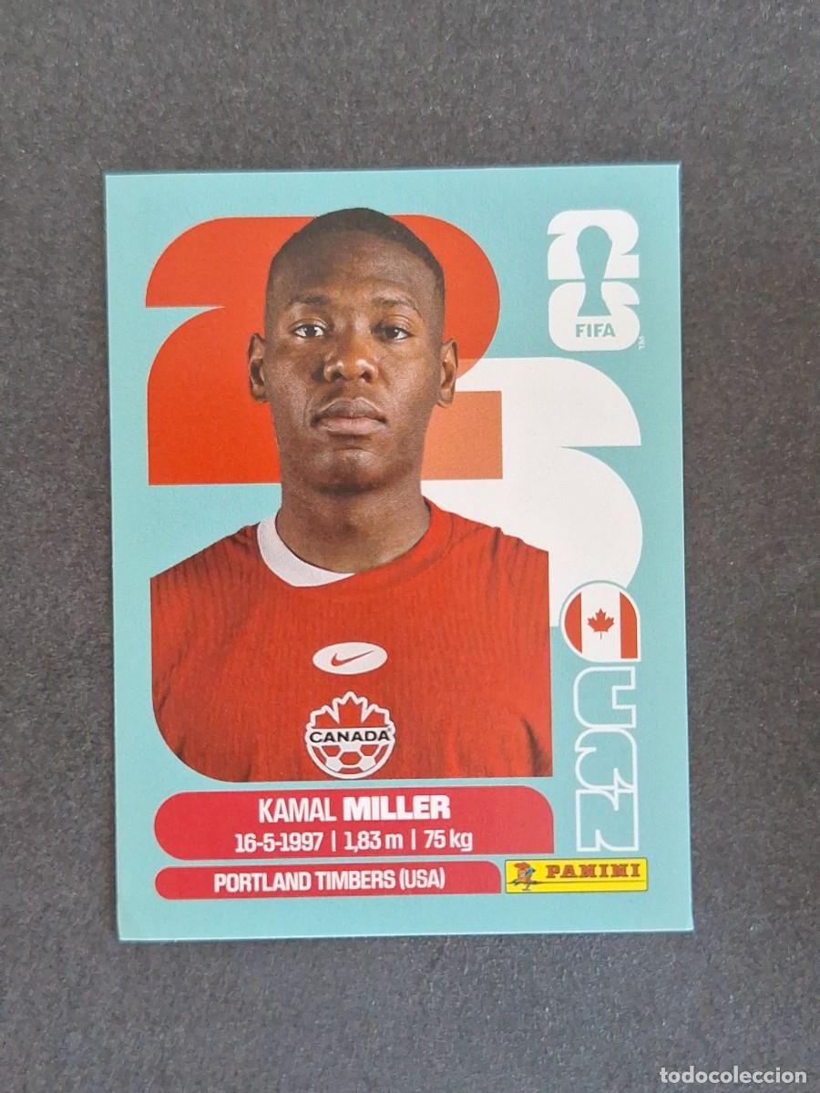 Cromos de F&uacute;tbol: L2 MILLER SELECCION CANADA 06 PANINI MUNDIAL FIFA WORLD CUP 2026 PANINI NUNCA PEGADO SIN PEGAR