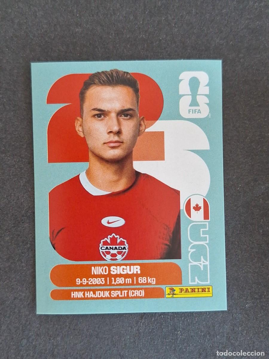 Cromos de F&uacute;tbol: L2 SIGUR SELECCION CANADA 16 PANINI MUNDIAL FIFA WORLD CUP 2026 PANINI NUNCA PEGADO SIN PEGAR