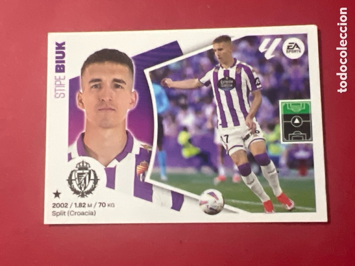 Cromos de F&uacute;tbol: C5272. 20B Biuk Valladolid Liga Este 2024 2025 24 25