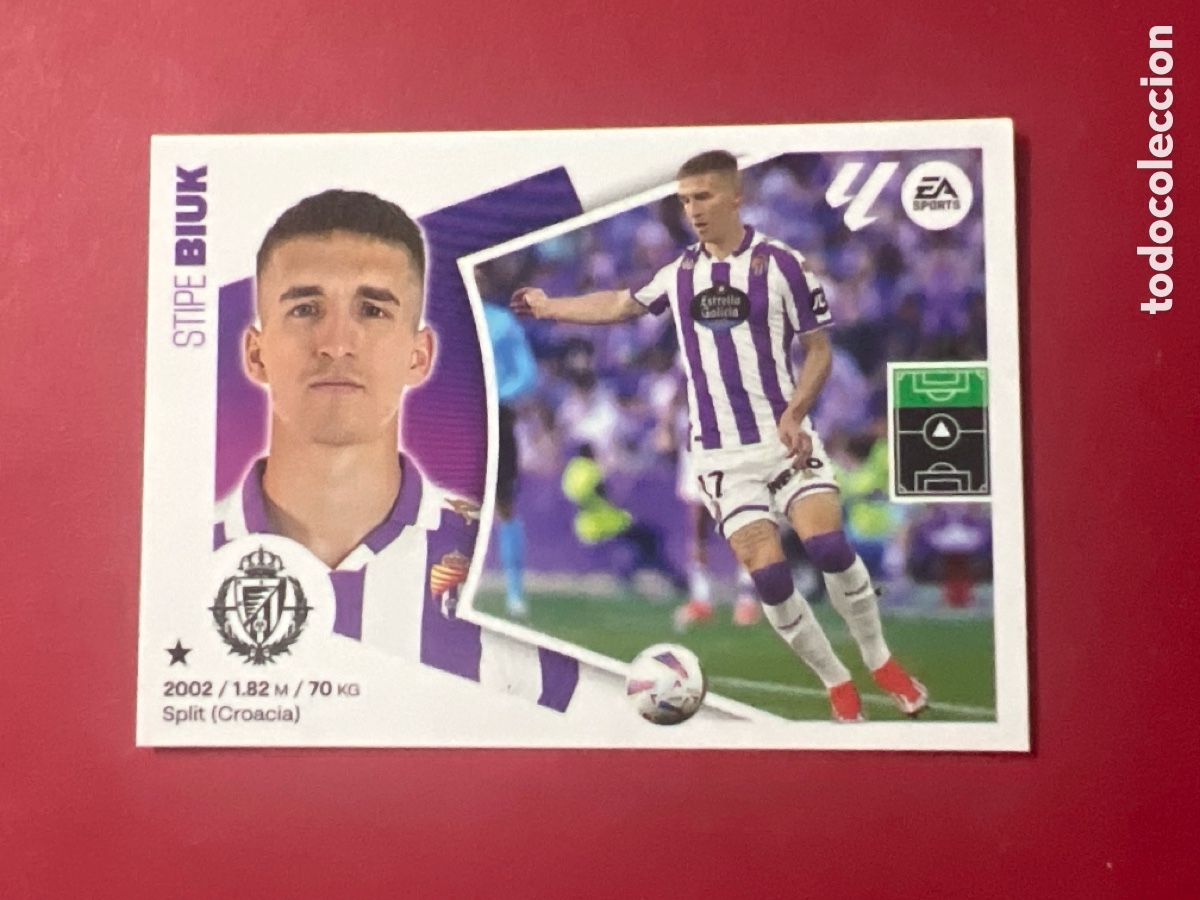 Cromos de F&uacute;tbol: C5273. 20B Biuk Valladolid Liga Este 2024 2025 24 25